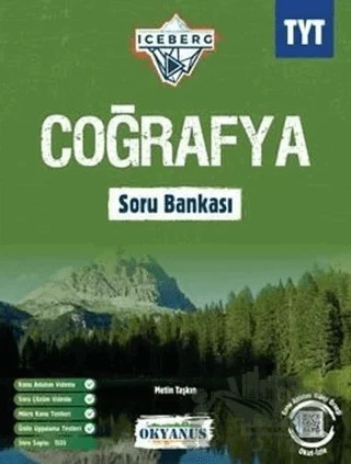 Tyt Iceberg Coğrafya Soru BankasI – Metin Taşkın – Okyanus Yayınları kitap kapağı