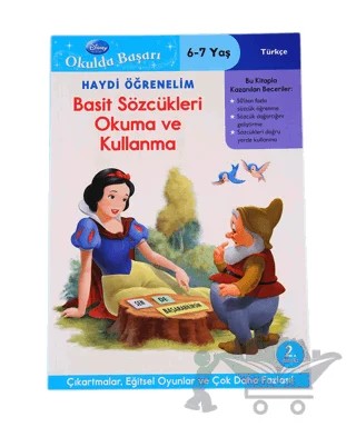 Haydi Öğrenelim - Basit Sözcükleri Okuma ve Kullanma 6-7 Yaş – Kolektif – Doğan Egmont Yayıncılık kitap kapağı