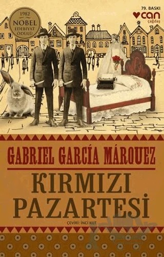Kırmızı Pazartesi – Gabriel Garcia Marquez – Can Yayınları kitap kapağı