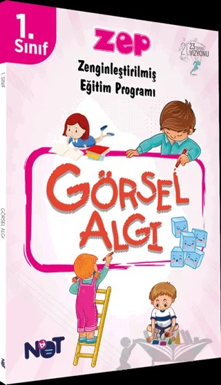 1. Sınıf Zep Zenginleştirilmiş Eğitim Programı Görsel Algı – Kolektif – Bi Not Yayınları kitap kapağı