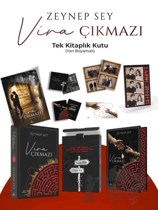 Vira Çıkmazı 1 - Tek Kitaplık Kutu Yan Boyamalı – Zeynep Sey – Ephesus Yayınları kitap kapağı
