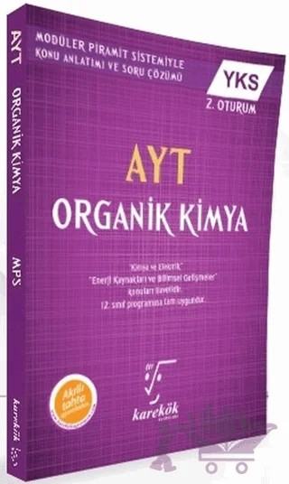 YKS 2. Oturum AYT Organik Kimya Konu Anlatım – Kolektif – Karekök Yayıncılık kitap kapağı