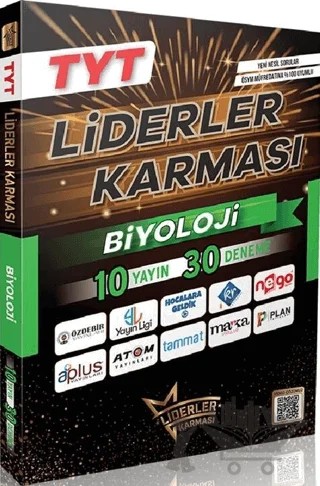 TYT Biyoloji 10 Yayın 30 Deneme – Kollektif – Liderler Karması Yayınları kitap kapağı