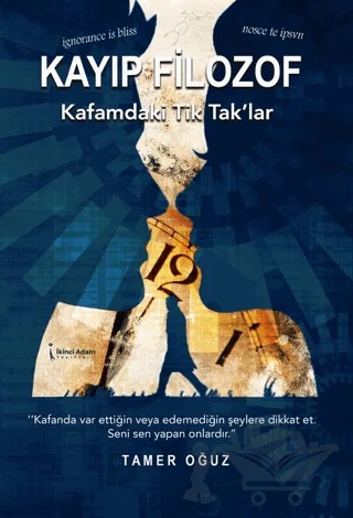 Kayıp Filozof – Tamer Oğuz – İkinci Adam Yayınları kitap kapağı