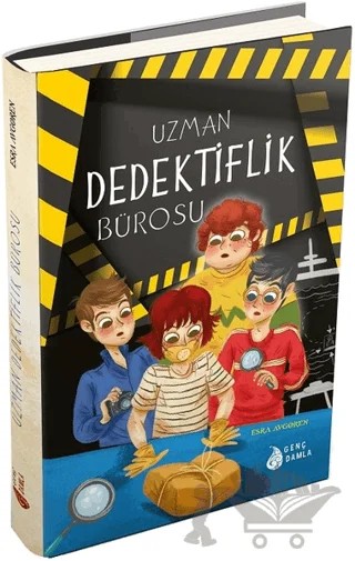Uzman Dedektiflik Bürosu – Esra Avgören – Genç Damla Yayınevi kitap kapağı