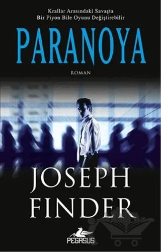 Paranoya – Joseph Finder – Pegasus Yayınları kitap kapağı