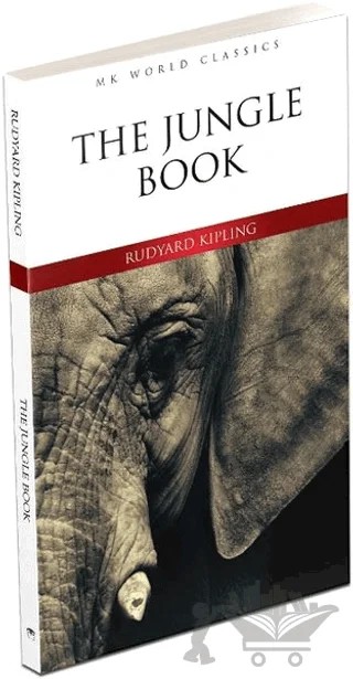 The Jungle Book - İngilizce Roman – Joseph Rudyard Kipling – MK Publications kitap kapağı