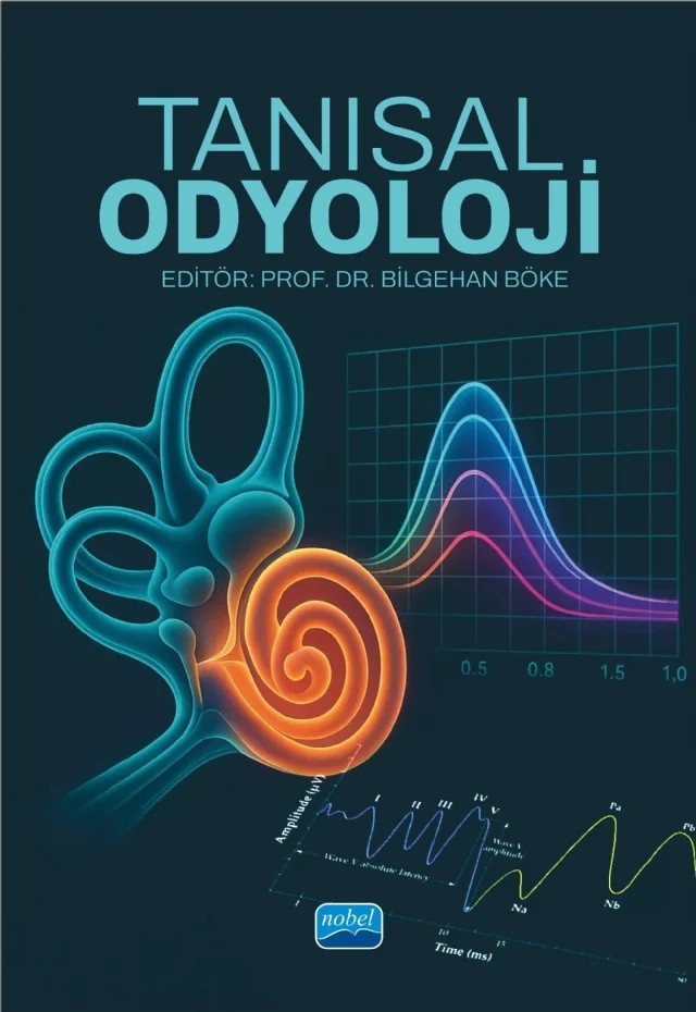 Tanısal Odyoloji – Asuman Alnıaçık, Banu Müjdeci, Bilgehan Böke, Burak Kabiş, Çağıl Gökdoğan, Eser Sendesen, G. Aydan Genç, İrem Sendesen, Mine Baydan Aran, Seda Ercan Yıldız, Şule Çekiç – Nobel Akademik Yayıncılık kitap kapağı
