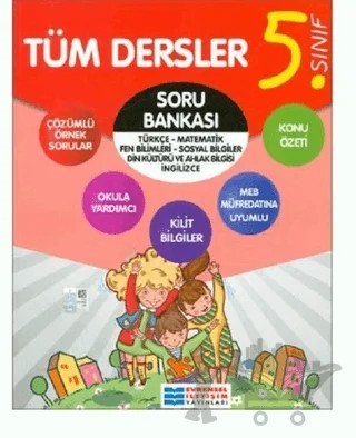 5. Sınıf Tüm Dersler Soru Bankası – Kolektif – Evrensel İletişim Yayınları kitap kapağı