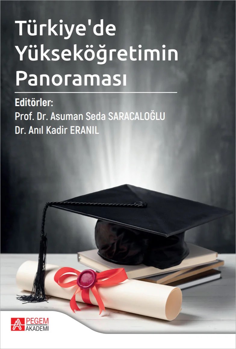 Türkiye'de Yükseköğretimin Panoraması – Pegem Akademi Yayıncılık kitap kapağı