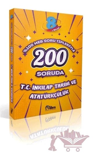 8. Sınıf 200 Soruda T. C. İnkılap Tarihi ve Atatürkçülük – Kolektif – Fides Yayıncılık kitap kapağı