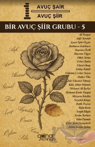 1 Avuç Şair 1 Avuç Şiir - Bir Avuç Şiir Grubu 5 – Kolektif – Gülnar Yayınları kitap kapağı