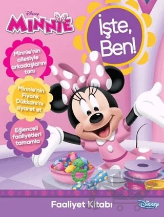 Disney Minnie İşte Ben - Faaliyet Kitabı – Kolektif – Doğan Egmont Yayıncılık kitap kapağı