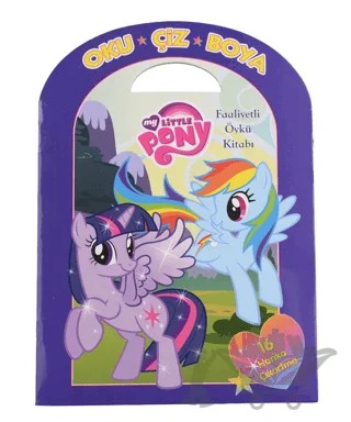 My Little Pony Oku Çiz Boya Faaliyetli Öykü Kitabı – Kolektif – Doğan Egmont Yayıncılık kitap kapağı