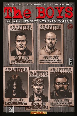 The Boys 6: Kendini Koruyan Toplum – Garth Ennis – Athica Yayınları kitap kapağı