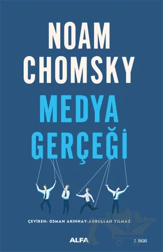 Medya Gerçeği – Noam Chomsky – Alfa Yayınları kitap kapağı