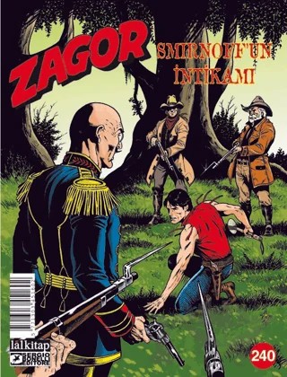 Zagor Sayı: 240 - Smirnoff’un İntikamı – Luigi Mignacco – Lal Kitap kitap kapağı