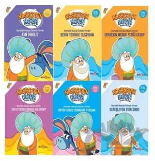 Nasreddin Hoca'yla Zamansız Fıkralar Serisi (6 Kitap Takım) – Fatma Hazan Türkkol – Beta Kids kitap kapağı