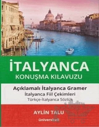 İtalyanca Konuşma Kılavuzu – Aylin Talu – Üniversiteli Kitabevi kitap kapağı