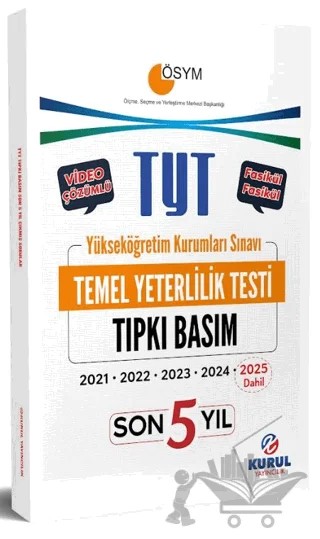TYT Son 5 Yıl Tıpkı Basım Çıkmış Soru Kitapçıkları – Kolektif – Kurul Yayıncılık kitap kapağı