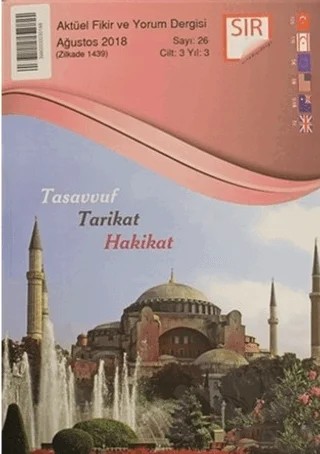 Sır Aktüel Fikir ve Yorum Dergisi Sayı: 26 Ağustos 2018 – Sır Dergisi kitap kapağı