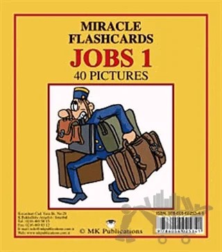 Miracle Flashcards Jobs 1 – Kolektif – MK Publications kitap kapağı
