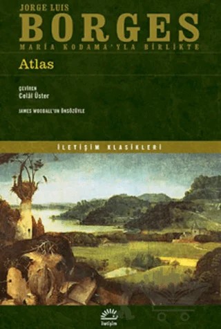 Atlas – Jorge Luis Borges – İletişim Yayınevi kitap kapağı
