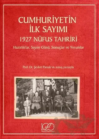 Cumhuriyetin İlk Sayımı – Kolektif – İş Bankası Kültür Yayınları kitap kapağı