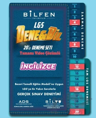 8.Sınıf Denebil İngilizce 14'lü Deneme Seti – Kolektif – Bilfen Yayıncılık kitap kapağı