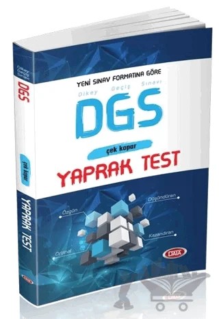 DGS Çek Kopar Yaprak Test – Kolektif – Data Yayınları kitap kapağı