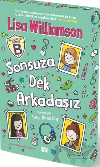 Büyükler Okulu 1 - Sonsuza Dek Arkadaşız – Lisa Williamson – İndigo Genç kitap kapağı
