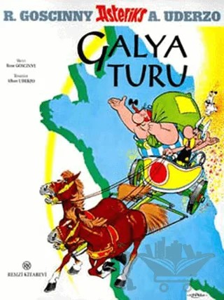 Asteriks Galya Turu – Albert Uderzo, Rene Goscinny – Remzi Kitabevi kitap kapağı