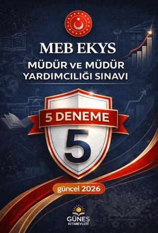 MEB EKYS Müdür ve Müdür Yardımcılığı Sınavı 5 Deneme – Kolektif – Güneş Kitabevleri Yayınları kitap kapağı