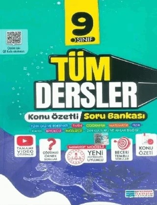 9. Sınıf Tüm Dersler Soru Bankası – Kolektif – Evrensel İletişim Yayınları kitap kapağı
