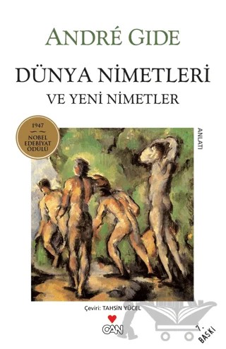 Dünya Nimetleri ve Yeni Nimetler – Andre Gide – Can Yayınları kitap kapağı