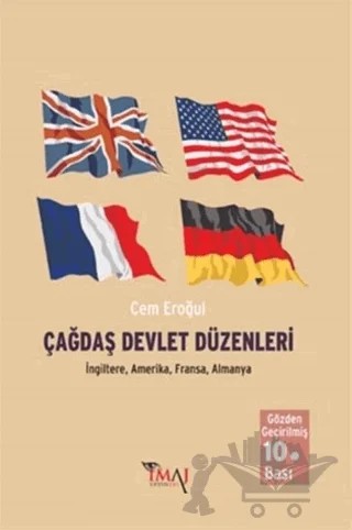 Çağdaş Devlet Düzenleri – Cem Eroğul – İmaj Yayıncılık kitap kapağı