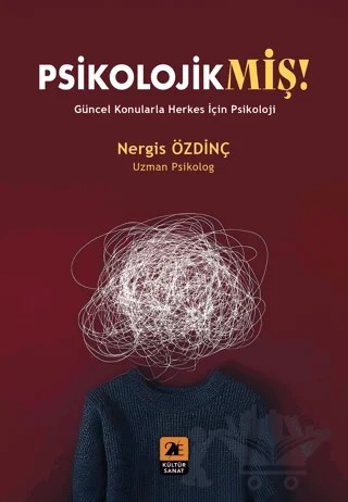 Psikolojikmiş! – Nergis Özdinç – 2E Kültür-Sanat kitap kapağı