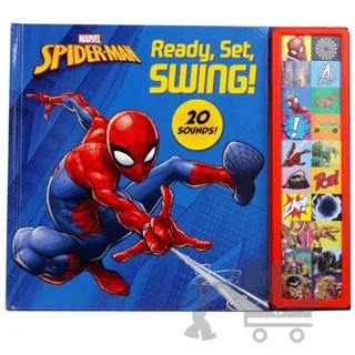 Marvel: Spider-Man - Ready, Set, SWING! – Kolektif – Pi Kids kitap kapağı