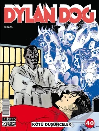 Dylan Dog Sayı 40 - Kötü Düşünceler – Tiziano Sclavi – Lal Kitap kitap kapağı