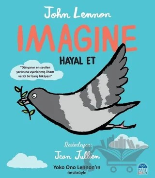 Hayal Et – John Lennon – Martı Çocuk Yayınları kitap kapağı