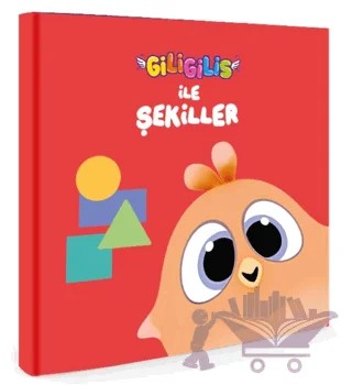 Giligilis ile Şekiller - Eğitici Mini Karton Kitap Serisi – Kolektif – Artenino Yayıncılık kitap kapağı