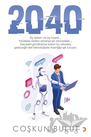 2040 – Coşkun Bulut – Cinius Yayınları kitap kapağı