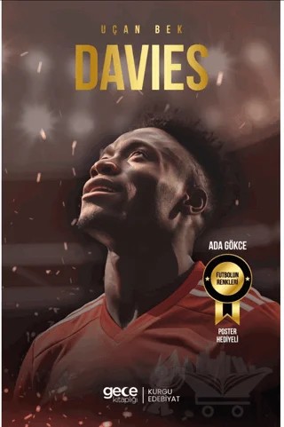 Uçan Bek - Alphonso Davies – Ada Gökce – Gece Kitaplığı kitap kapağı