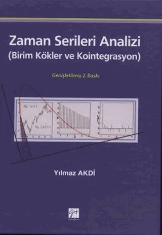 Zaman Serileri Analizi – Yılmaz Akdi – Gazi Kitabevi kitap kapağı