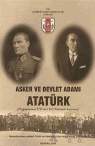 Asker ve Devlet Adamı Atatürk – İskender Özbay – Genelkurmay Basımevi kitap kapağı