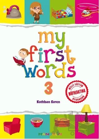 My First Words 3 – Kathban Evren – Mandolin Yayınları kitap kapağı