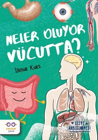 Neler Oluyor Vücutta? – Cezve Ansiklopedi – İlknur Kurt – Cezve Çocuk kitap kapağı