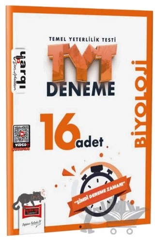TYT Biyoloji 16 Deneme Sınavı – Kolektif – Yargı Yayınevi kitap kapağı