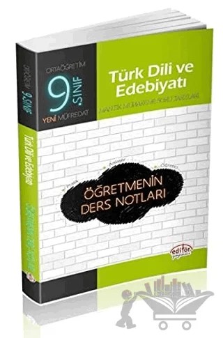 9. Sınıf Türk Dili Edebiyatı Öğretmenin Ders Notları – Kolektif – Editör Yayınevi kitap kapağı