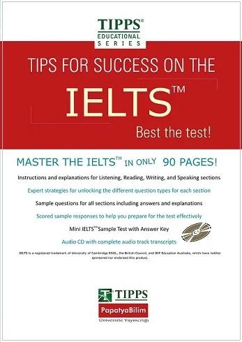 Tips for Success on the IELTS – Komisyon-Çok Yazarlı – Bilim Yayınevi kitap kapağı